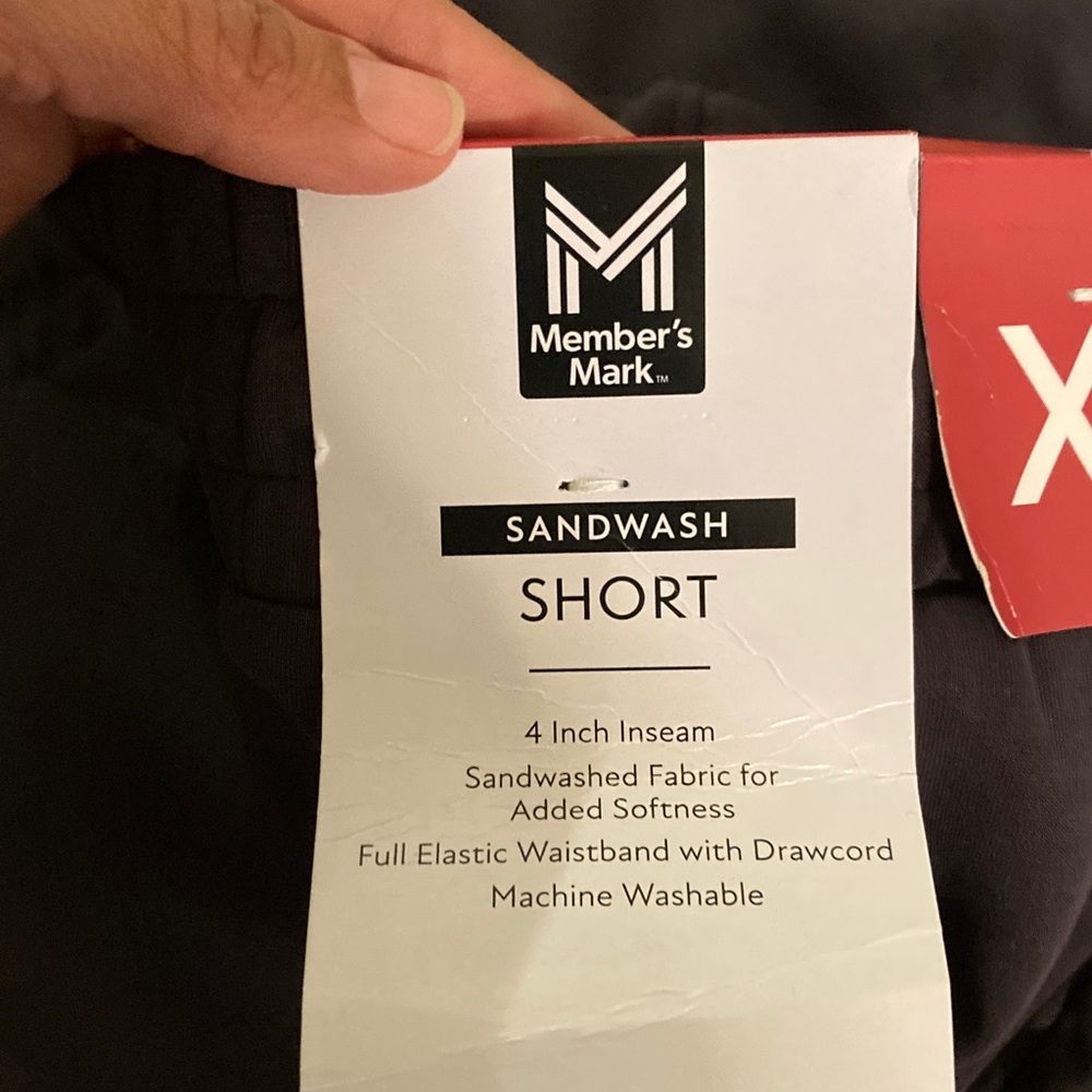 Members mark sandwashed pull on shorts NWT - Picture 4 of 4